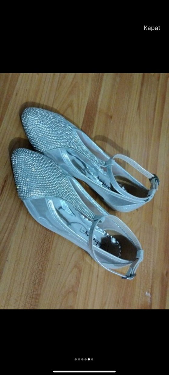 gri taşlı babet - Görsel 4