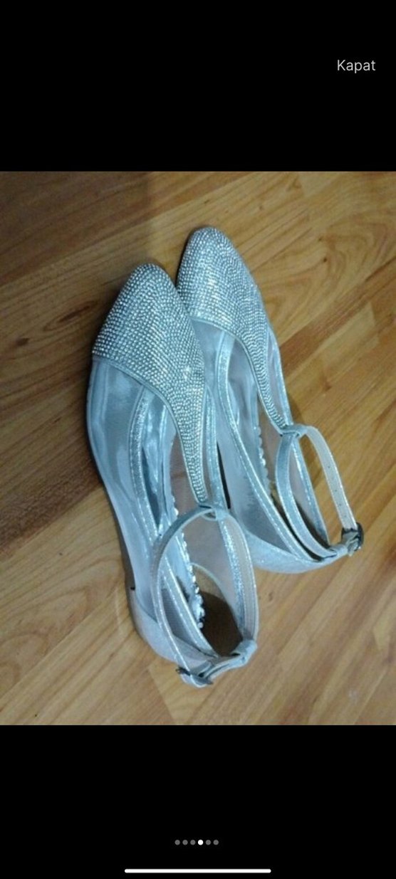 gri taşlı babet - Görsel 3