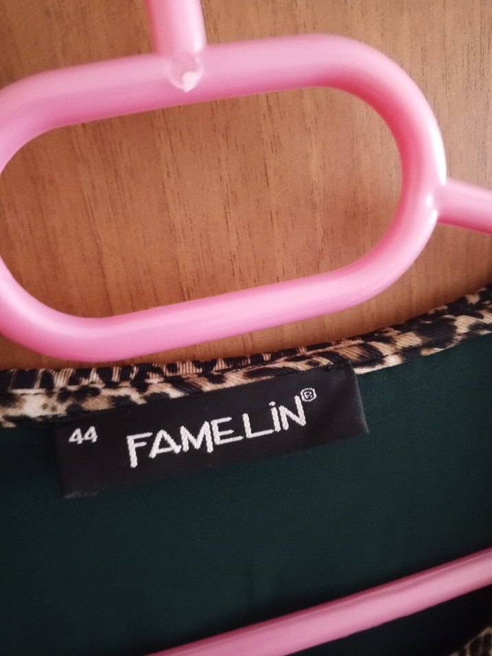 Düğmeli Yeşil Uzun Kol Elbise - Görsel 3