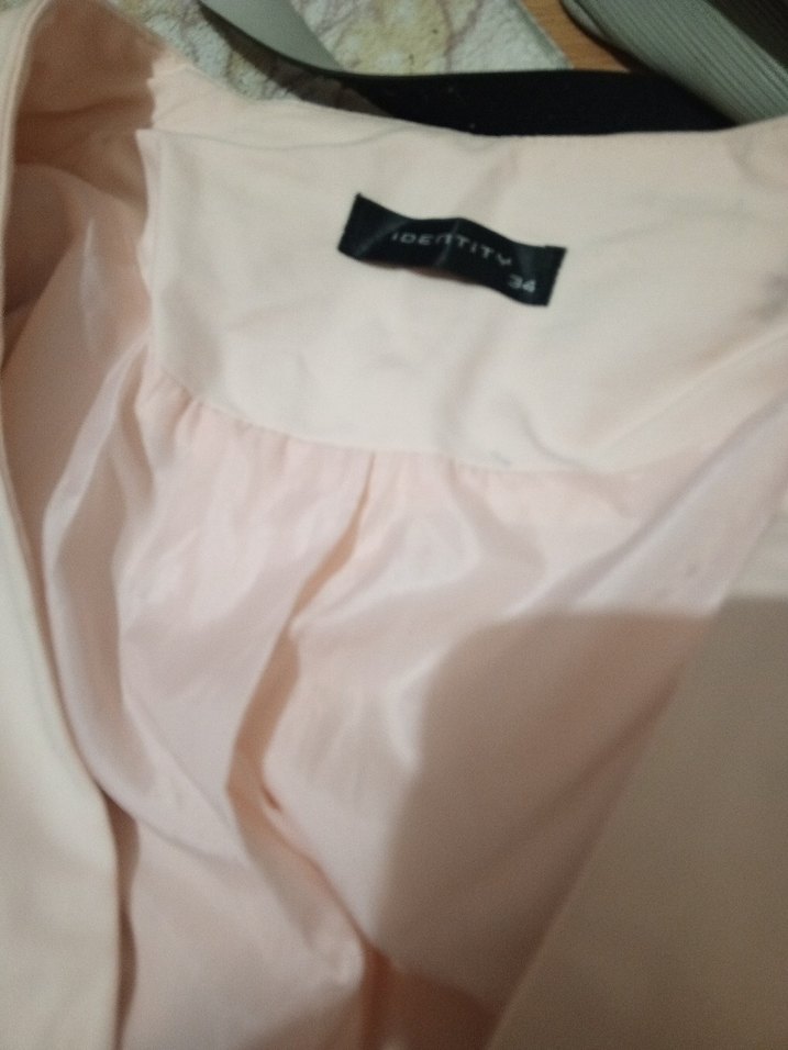 Bej Kadın Midi Blazer Ceket - Görsel 2