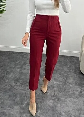 Diğer Zara model Yüksek bel pantolon 