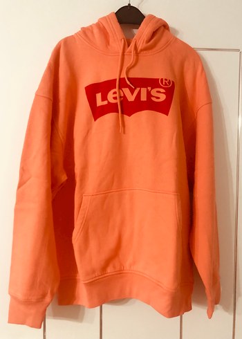 Levis Levi S Canli Mercan Kapusonlu Sweatshirt