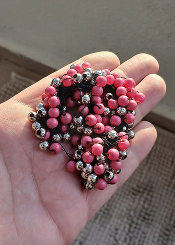 Renkli Pembe Tırnak Süsleme Boncukları - Görsel 2