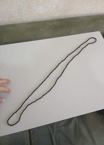 Siyah Boncuklu Kadın El Zinciri - Görsel 3