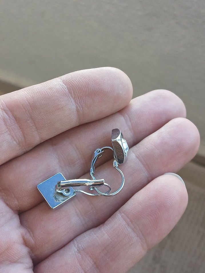 Düğmeli Beyaz Vintage Kadın Kol Düğmeleri - Görsel 2