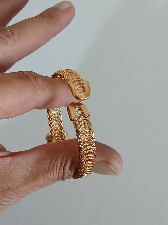 Bordo Taşlı Bohem Kadın Bileklik - Görsel 4