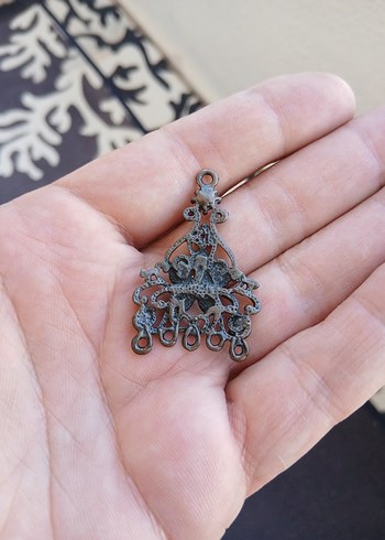 Boncuk İşlemeli Bohem Vintage Kadın Charm - Görsel 2