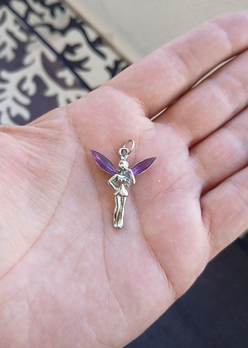 Mor Boncuklu Kadın Peri Charm - Görsel 4