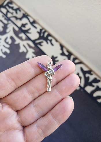 Mor Boncuklu Kadın Peri Charm - Görsel 3