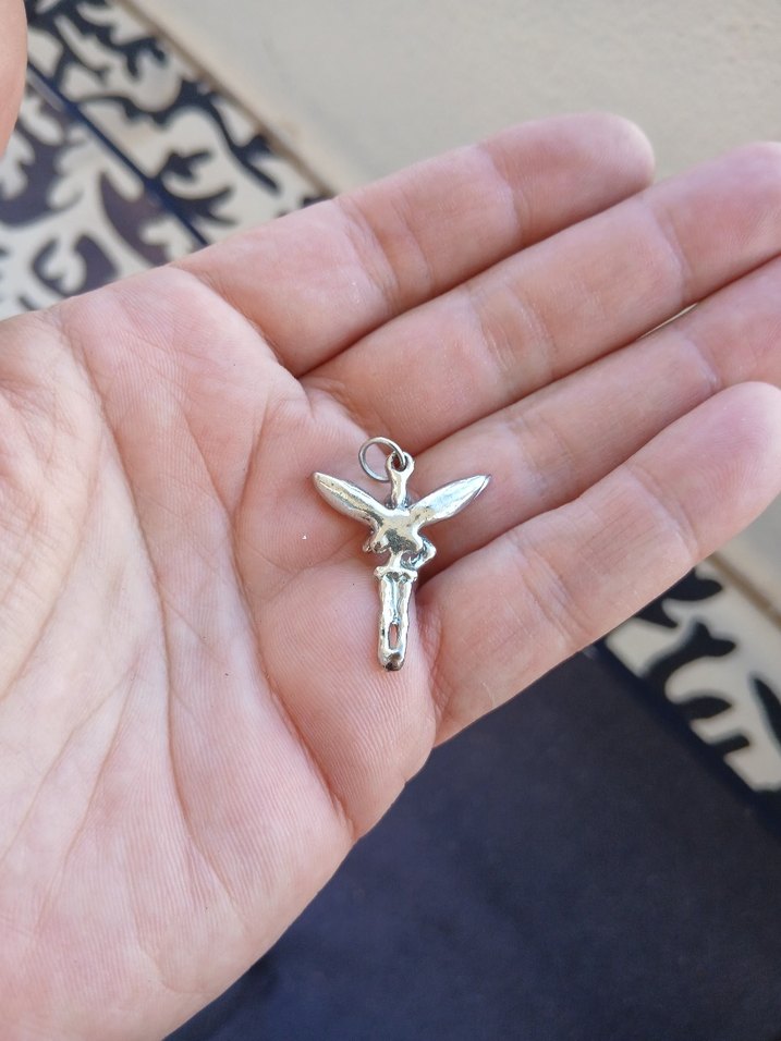 Mor Boncuklu Kadın Peri Charm - Görsel 2