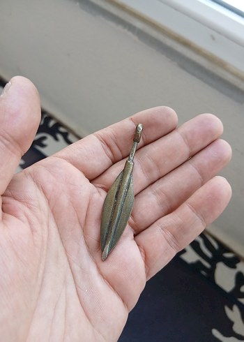 Erkek Bohem Minimalist Altın Küpe - Görsel 2