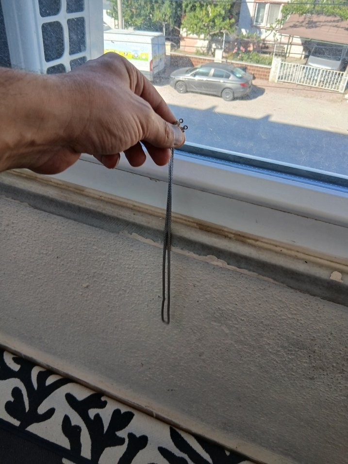 Gri Yılan Desenli Zincirli Kadın El Zinciri - Görsel 3