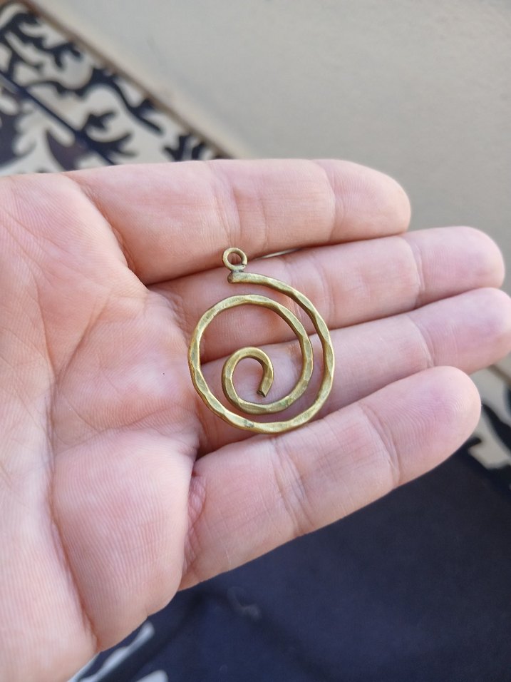 Altın Renkli Zincir Detaylı Bohem Charm - Görsel 2