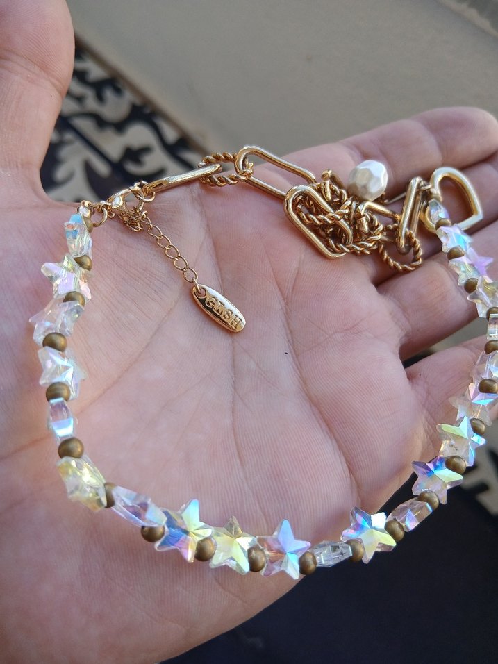 Boncuklu Beyaz El Zinciri - Görsel 3