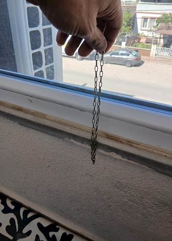 Gri Yılan Desenli Zincir Detaylı Kadın El Zinciri - Görsel 4