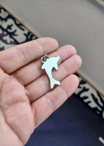 Gri Yunus Figürlü Minimalist Charm - Görsel 2