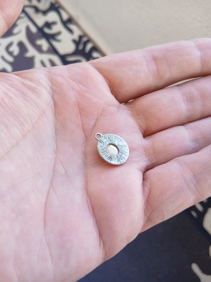 Bej Boncuklu Bohem Kadın Charm - Görsel 2