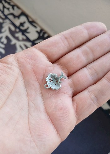 Boncuklu İşlemeli Bohem Ağacı Charm - Görsel 3