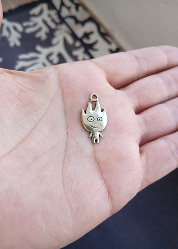 Altın Renkli Punk Tarzı Kadın Charm - Görsel 2