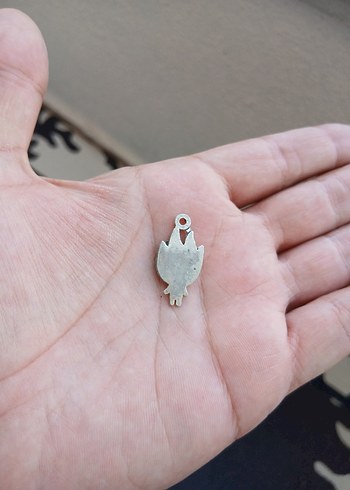 Altın Renkli Punk Tarzı Kadın Charm - Görsel 3