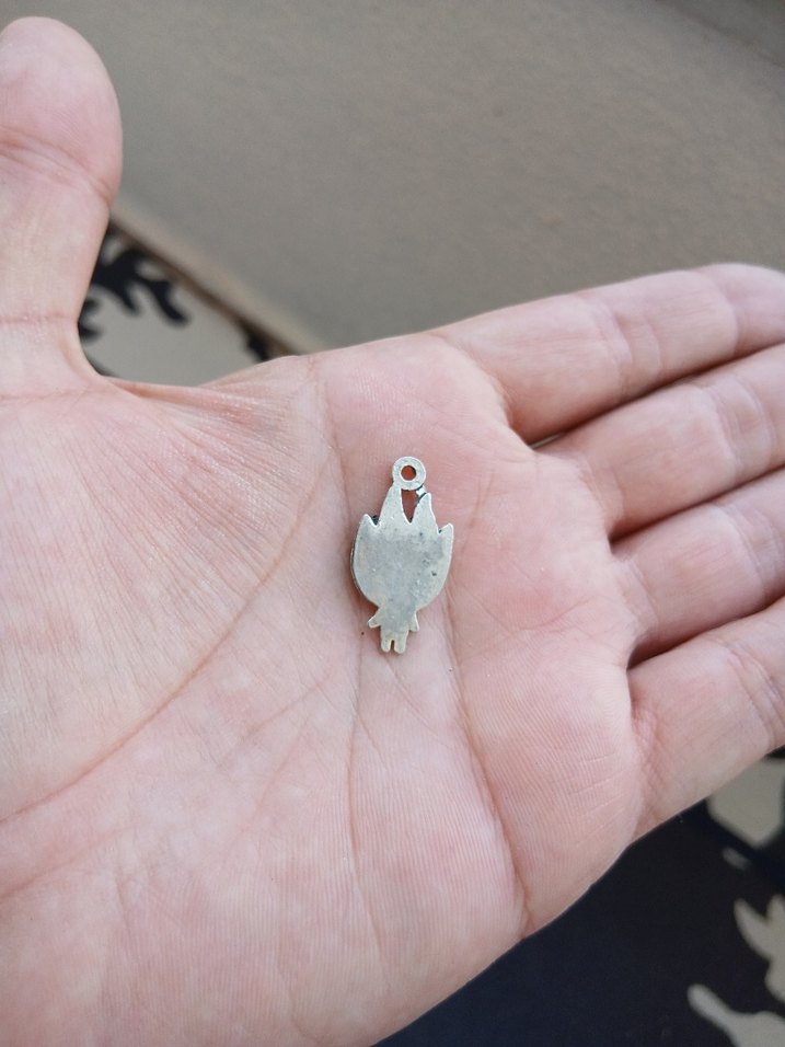 Altın Renkli Punk Tarzı Kadın Charm - Görsel 3