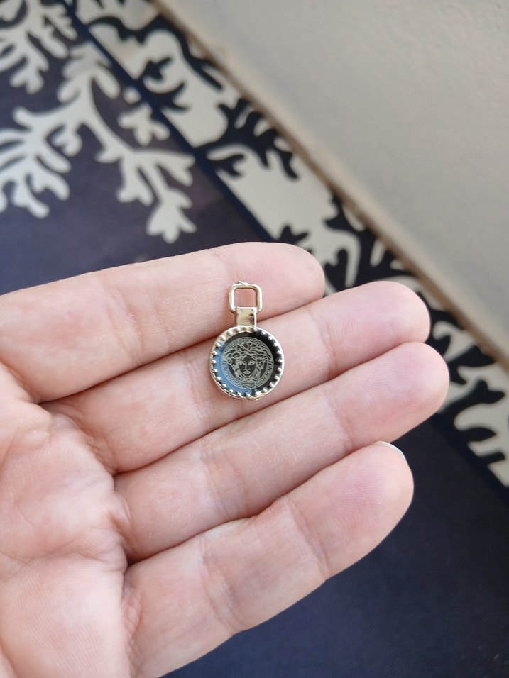 Zincir Detaylı Vintage Kadın Charm - Görsel 3