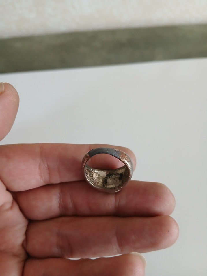 Turkuaz Taşlı Bohem Erkek Yüzük - Görsel 4