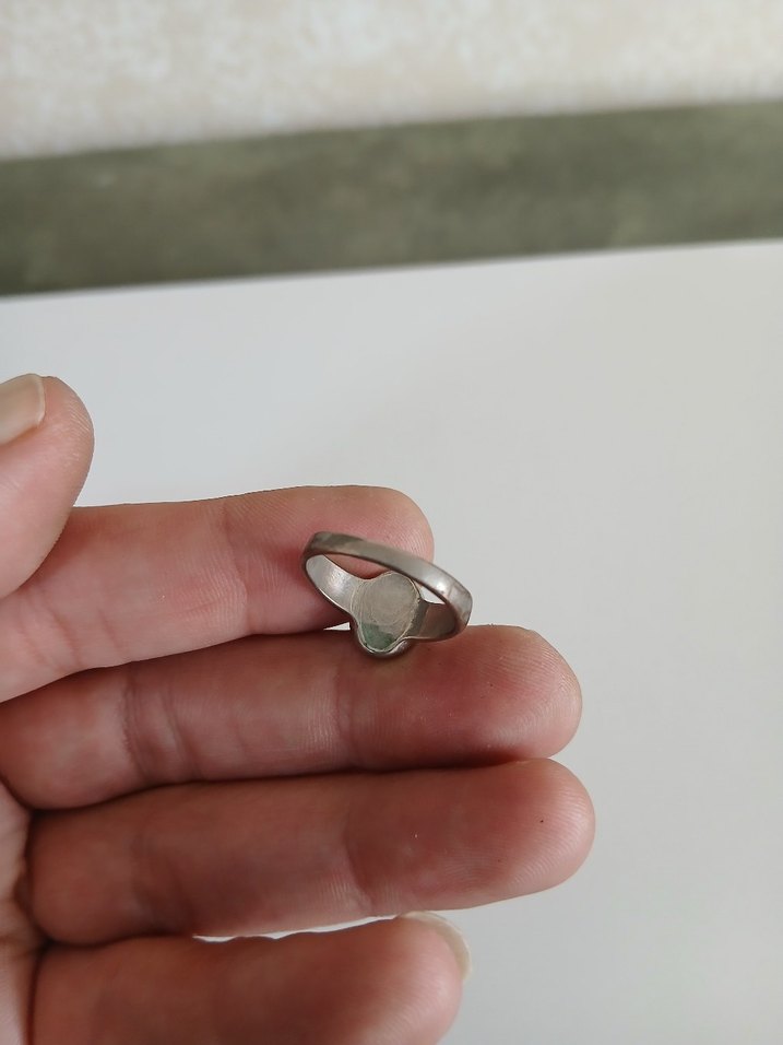 Siyah Minimalist Erkek Yüzük - Görsel 4