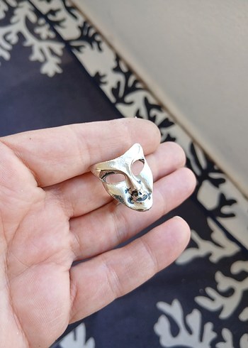 Metal Yüz Maskesi Figürü - Görsel 2