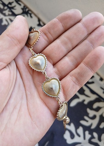 Turkuaz Taşlı Bohem Kadın El Zinciri - Görsel 2