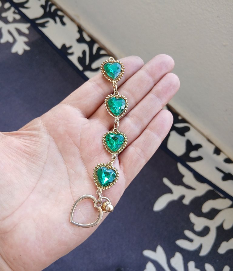 Turkuaz Taşlı Bohem Kadın El Zinciri - Görsel 3