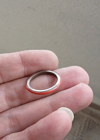 Kırmızı Elastik Kadın Yüzük - Görsel 2