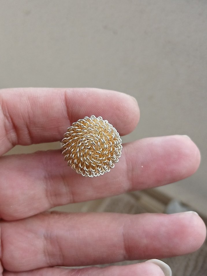 Kadın Altın Boncuklu Yüzük - Görsel 4