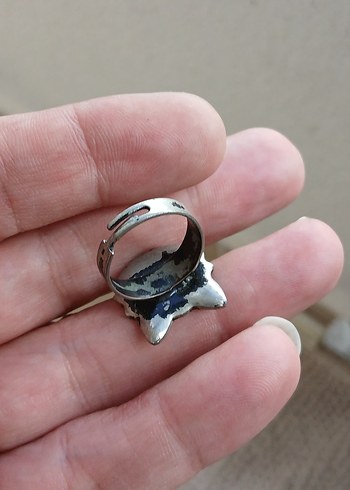 Gri Kedi Yüzü Figürlü Takı Aksesuarı - Görsel 2