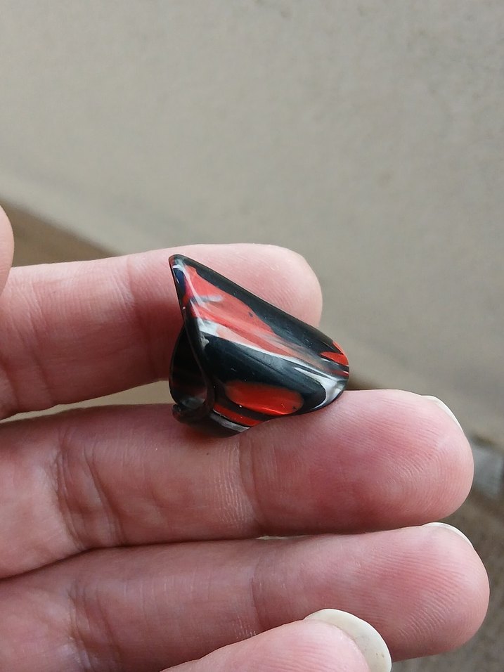 Çok Renkli Avant-Garde Erkek Yüzük - Görsel 3