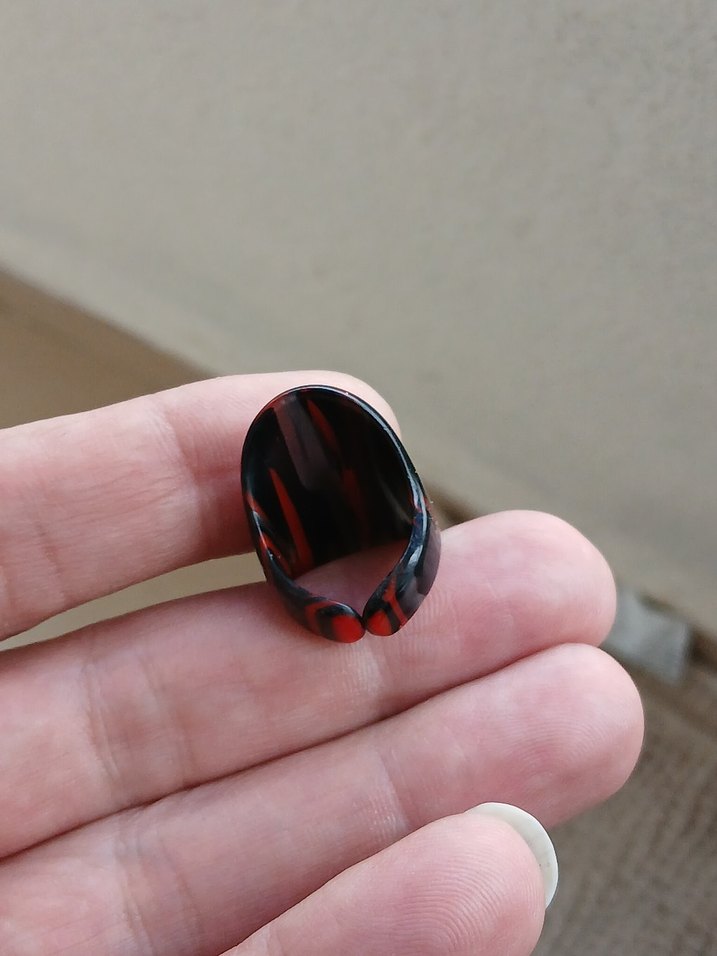 Çok Renkli Avant-Garde Erkek Yüzük - Görsel 2
