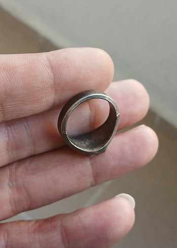 Bohem Tarz Gri Erkek Yüzük - Görsel 3