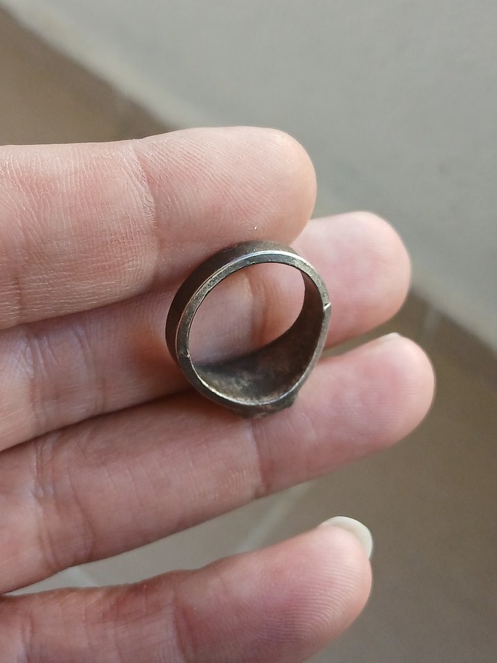 Bohem Tarz Gri Erkek Yüzük - Görsel 3