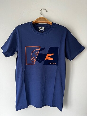 Lacoste Lacivert Renk Erkek Premium Penye Tişört