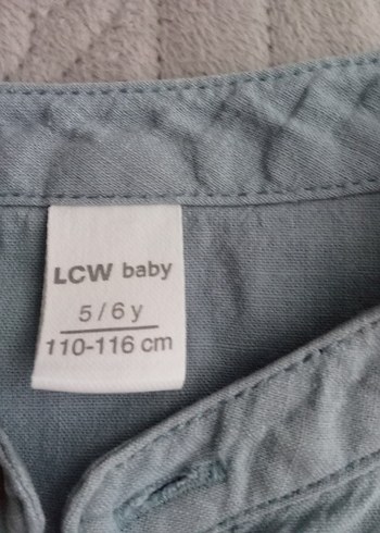 LC Waikiki Erkek Çocuk Gri Keten Kısa Kollu Gömlek