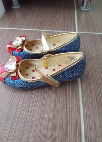 Kız Çocuk Çok Renkli Fiyonk Detaylı Babet - Görsel 5