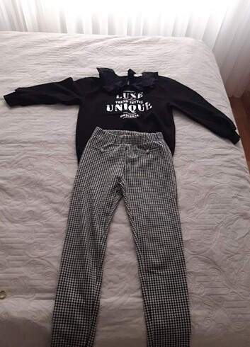 Kız çocuk swet ve pantolon