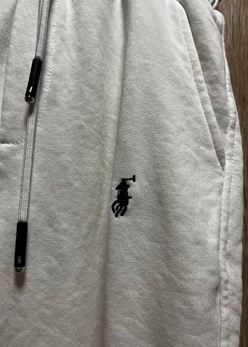 Beyaz Rahat Kesim Kadın Eşofman Altı - Görsel 3