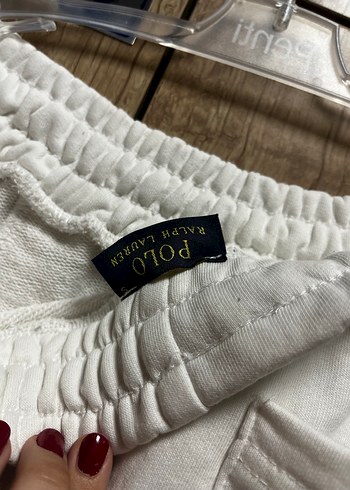 Beyaz Rahat Kesim Kadın Eşofman Altı - Görsel 5