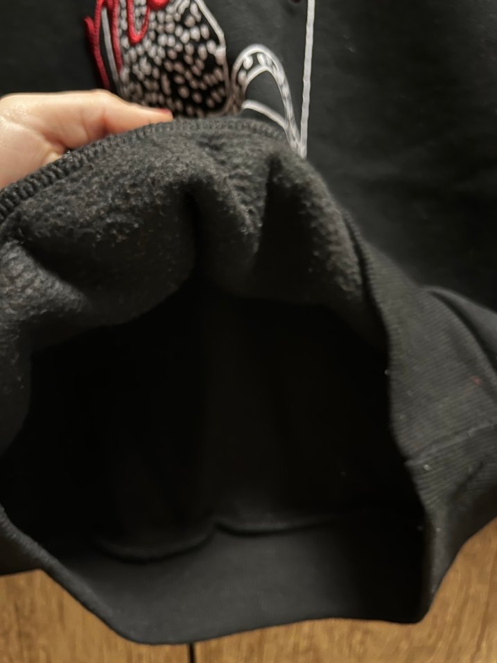 Siyah Baskılı Kadın Sweatshirt - Görsel 3