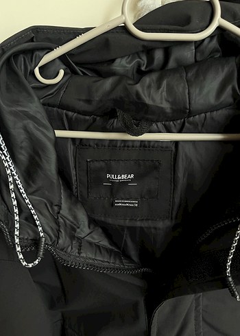 Siyah kanguru mont - Görsel 7