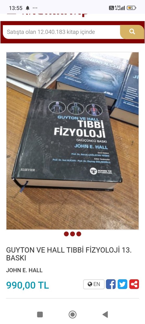 Guyton ve Hall Tıbbi Fizyoloji Kitabı 13. Baskı - Görsel 5