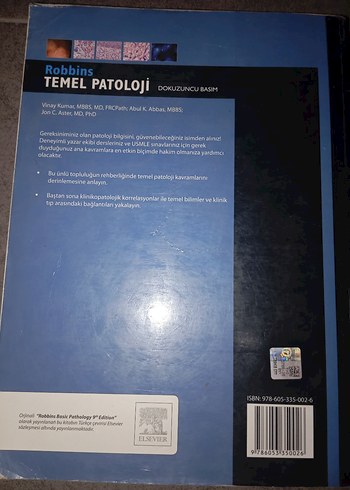 Robbins Temel Patoloji - Dokuzuncu Basım - Görsel 4