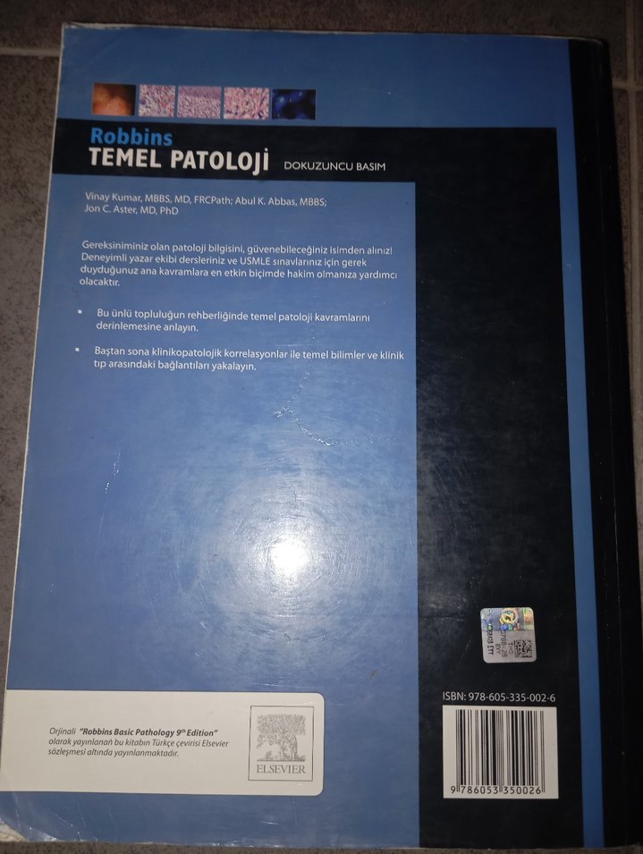 Robbins Temel Patoloji - Dokuzuncu Basım - Görsel 2