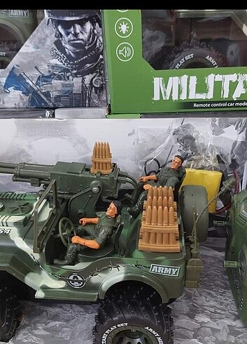  Beden Can oyuncak Military Jeep